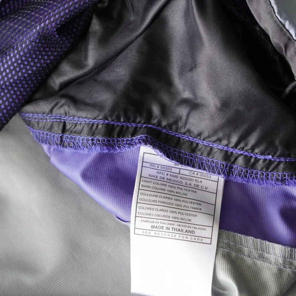 Vintage Nike 90's Quarter Zip Windbreaker Hooded Small‎